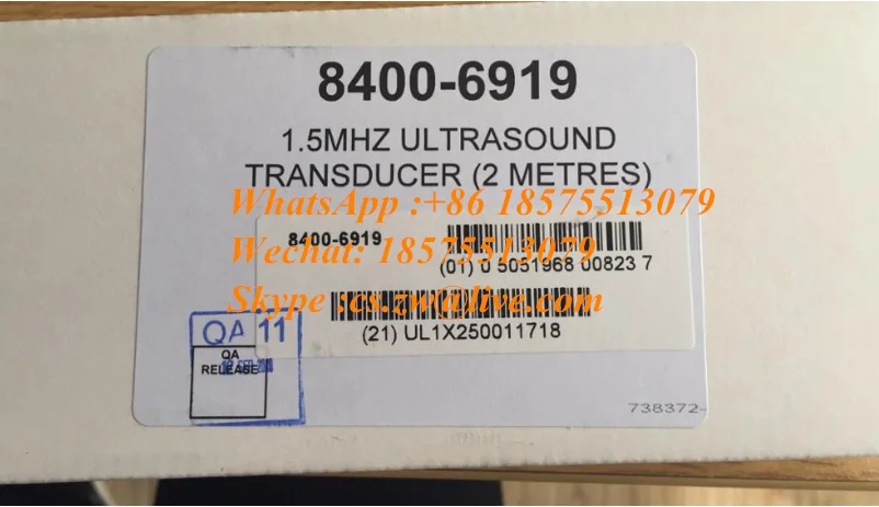 Sonicaid Transdutor De 8400 6919 Novo Transdutor Original Sonicaid De 