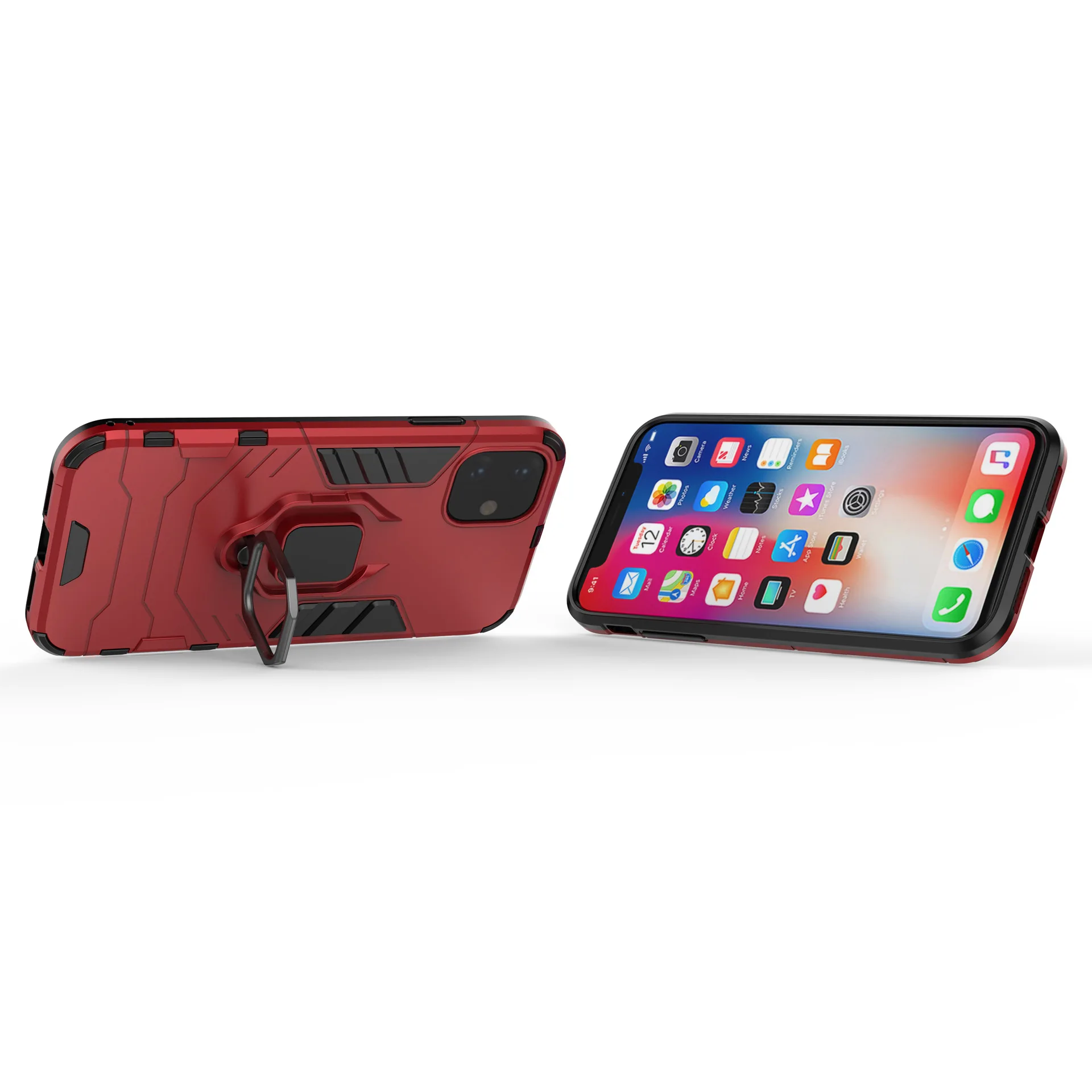 Ударопрочный чехол высокой плотности для iPhone 11pro Xs Max 8 7 6 S Plus 5S SE X XR Чехол
