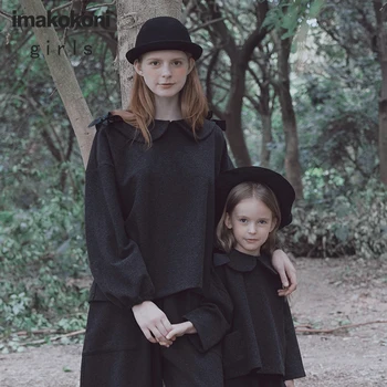 

imakokoni original design black baby collar Japanese thin and loose 2020 spring new 202898