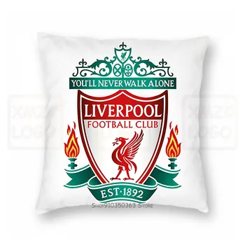 

Authentic Liverpool Full Color Logo Slim-Fit Pillow case Swea S Heather Gray S-2Xl New
