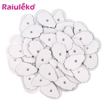 50 шт/100 шт электроды колодки для цифровых тентов/EMS машины электроды мышечный Стимулятор электрическая цифровая машина массажер