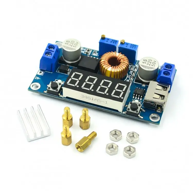 Scheda Caricabatterie Al Lio CC/CV 5A XL4015 Modulo Buck Di