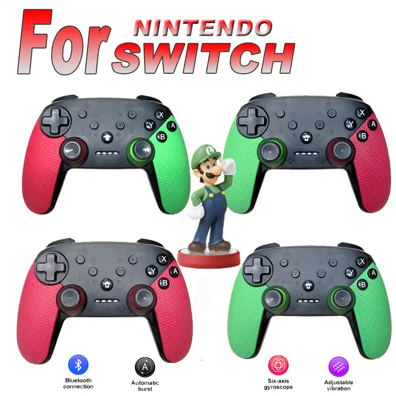 High Quality Bluetooth Ns Pro Controller Wireless Joystick With Nfc For Nintendo Switch Game Machine And Pc Gamepads Aliexpress