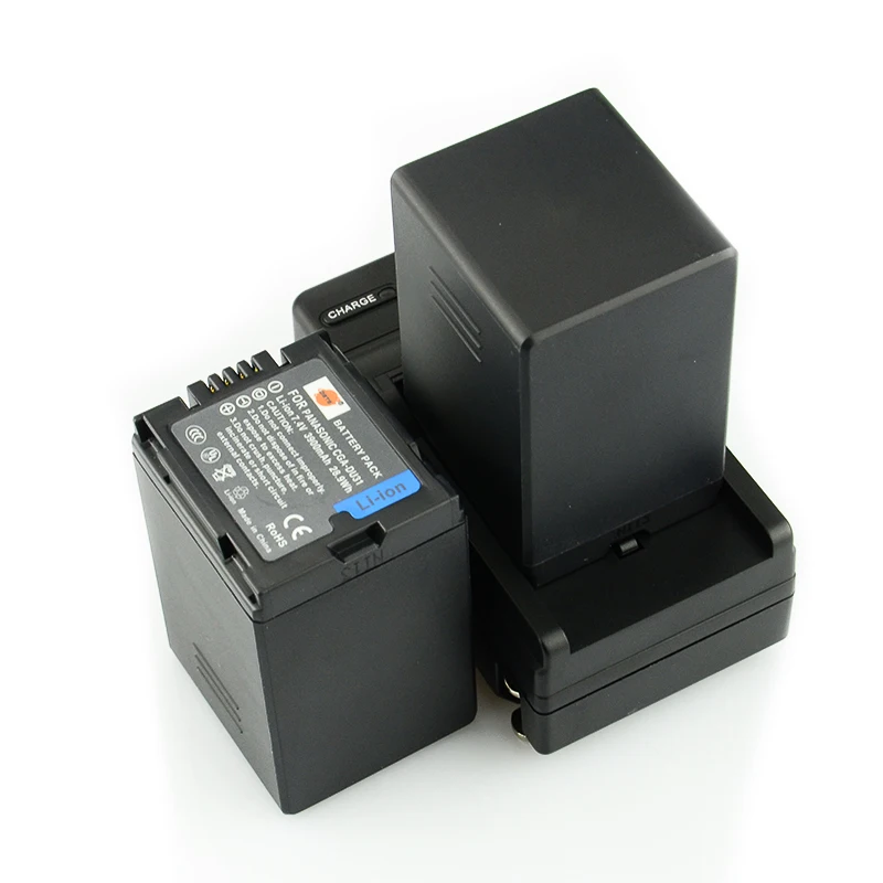 4 шт. 3900 мАч 7,4 V CGA-DU31 VW-VBD310 DSTE батарея камеры DSLR LCD Dual charger для цифрового фотоаппарата Panasonic DZ-GX20 GX25M MV350 MV380 MV550
