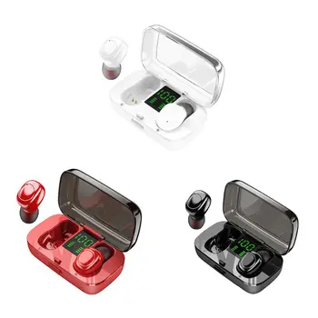 

Wireless Earbuds TWS Stereo Bluetooth 5.0 CVC8.0 Headphones with Charging Case