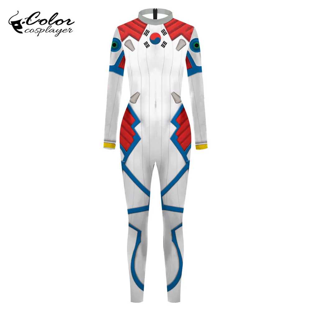 Цветной косплейер корейский Костюм O.W женский Пурим карнавал Боди Косплей