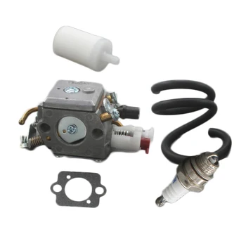 

Spare Parts Carburetor Gas Fuel Line Spark Plug For Husqvarna 346 350 Chainsaw