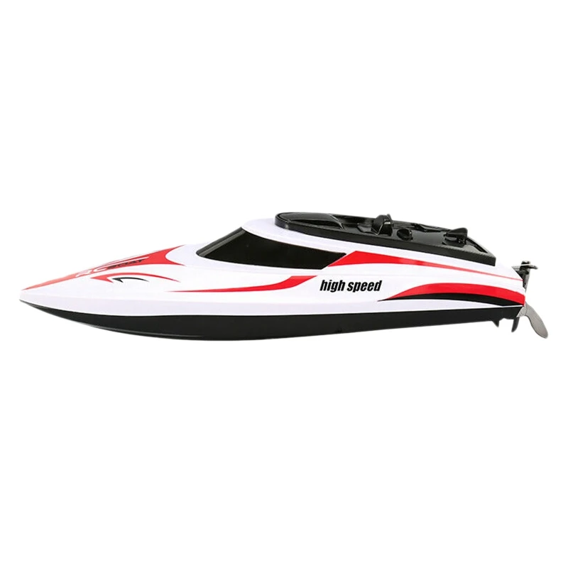 H830 Rc лодка 2,4 ГГц 25 км/ч самовосстанавливающаяся система водяного охлаждения дистанционный - Цвет: White
