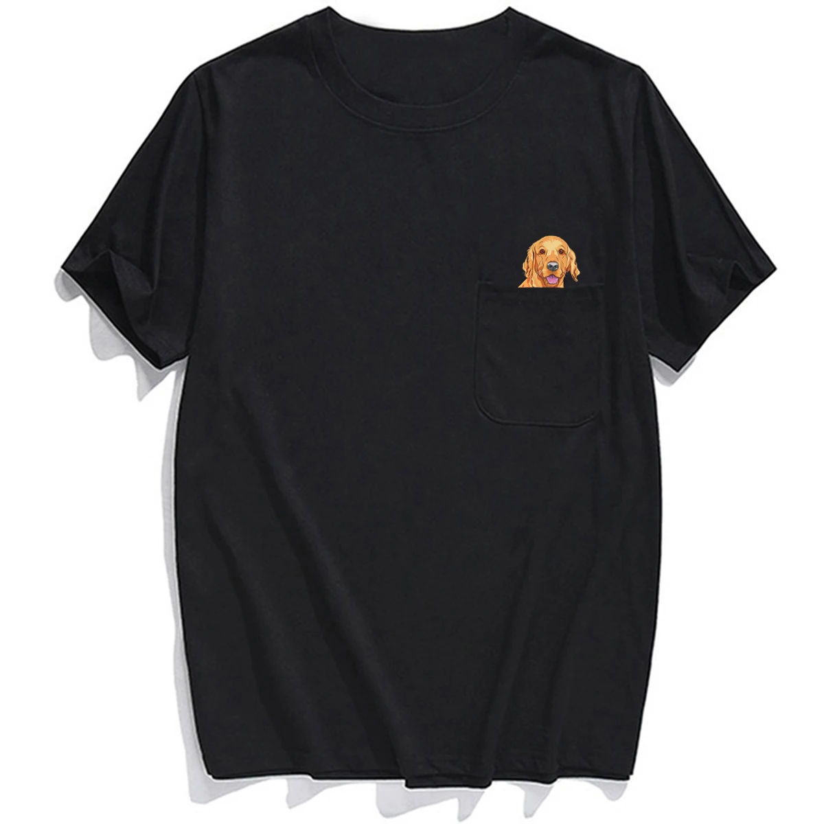 Funny T koszula moda marka letnia, z kieszenią z nadrukiem z psem koszulka męska dla kobiet koszule topy hip-hopowe śmieszne koszulki bawełniane 4 Funny T koszula moda marka letnia, z kieszenią z nadrukiem z psem koszulka męska dla kobiet koszule topy hip-hopowe śmieszne koszulki bawełniane 4