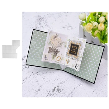 

DiyArts Creative Twist Card Dies Scrapbooking Metal Cutting Die For DIY Embossing Cards Decorative Crafts Supplies New 2020