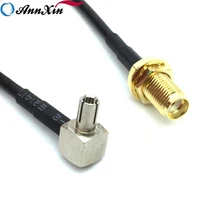 

ANNXIN Original High-Quality Communication Cable Antenna Accepts Private Custom Right Angle TS9 Male to SMA Female Pigtail Cable