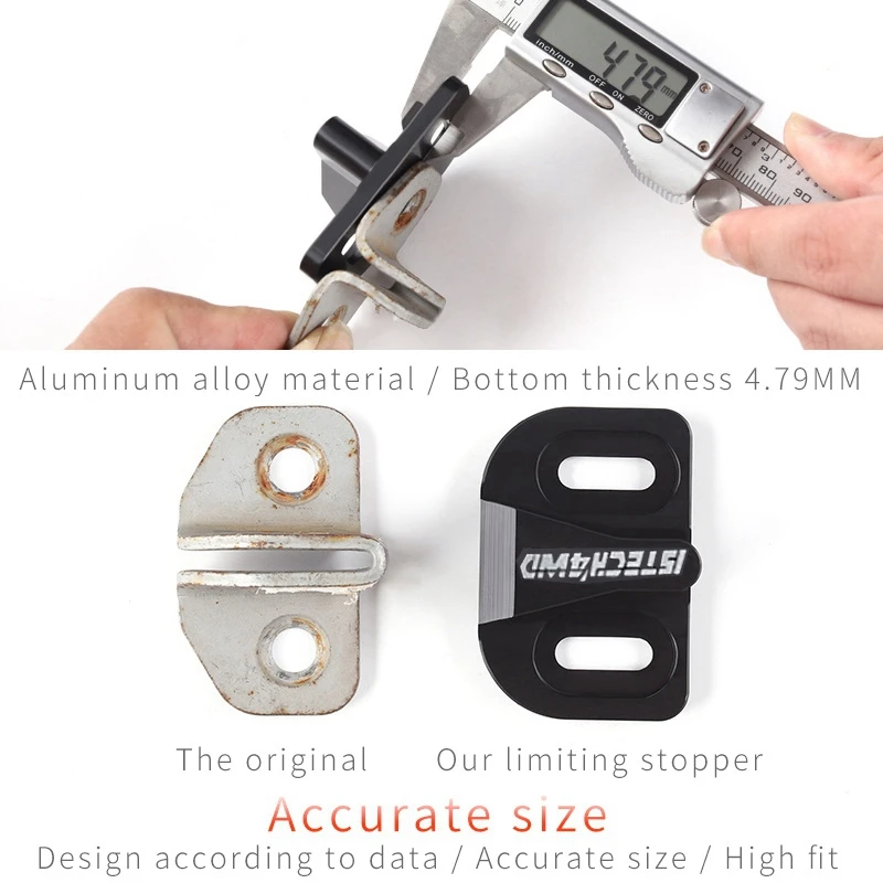 Car Modification Tailgate Protection Limiting Stopper Solve Abnormal Noise Door Lock Buckle for Toyota Prado RAV4 03-21 car door lock damper