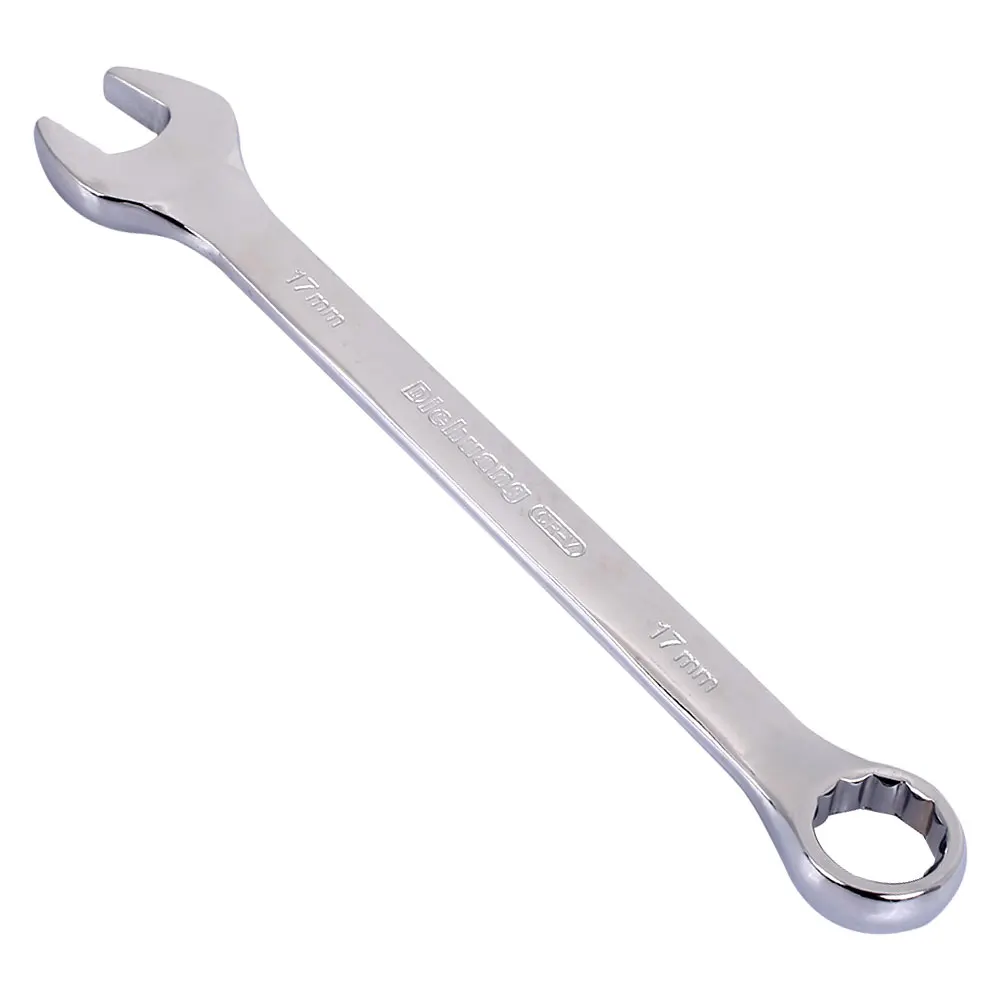 Прочный комбинированный гаечный ключ набор для ремонта серебряный портативный DIY набор ключей гаечных практичный двухсторонний инструмент хром-ванадиевая сталь