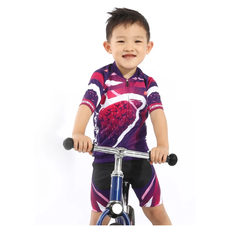 Baby Zomer Korte Mouw Fiets Kids Fiets Jersey Set Sportkleding Fietskleding Voor Meisjes Bicicleta Ropa - AliExpress