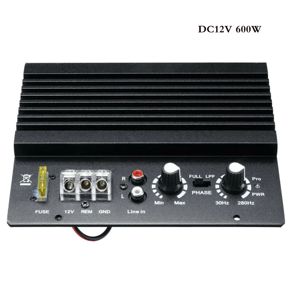 

12V 600W Car Audio Amplifier Amp Board Powerful High Power Auto DIY Player Wide Frequency