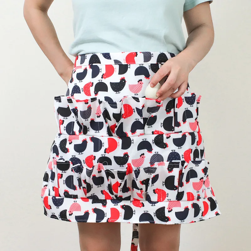 S/M/L Egg Collection Apron Multi-pocket Shatter-resistant Skirt Multiple  Styles For Picking Up