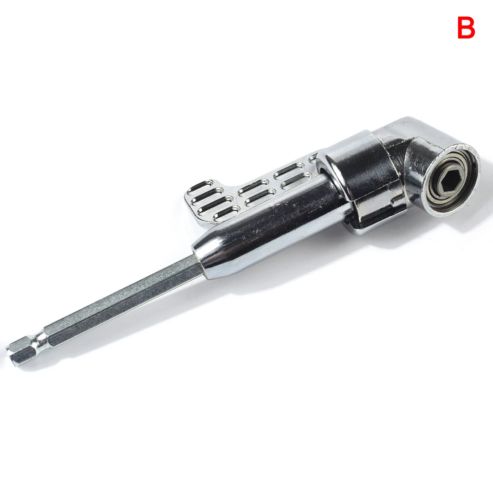 Right Angle Nut Driver Power Drill Bit Multifunctional Extension Screwdriver Hand Tool _WK