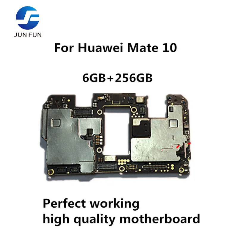 Разблокированная материнская плата JUN FUN Для Huawei MATE 10 6 ГБ + 256 системная Android OS