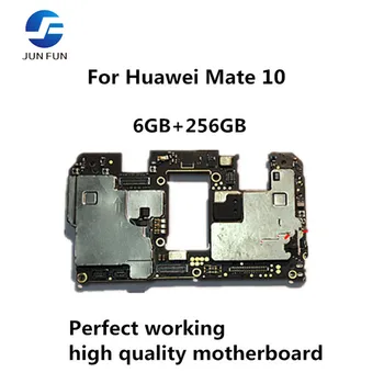 

JUN FUN Unlocked Motherboard For Huawei MATE 10 6GB+ 256GB Mainboard Android OS Logic Board With Full Chips