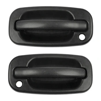 

2Pcs Exterior Outer Door Handle Textured Finish Front Left and Right Side for Chevy Gmc