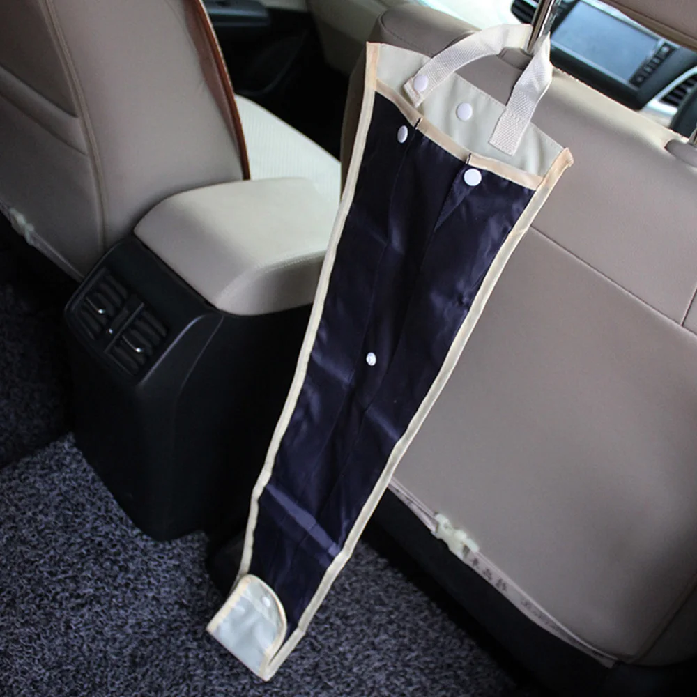 Водонепроницаемый комплект для хранения зонта на заднее сиденье автомобиля сумка для хранения 80 см полиэфирная Автомобильная подвесная сумка для хранения зонта держатель для мелочей