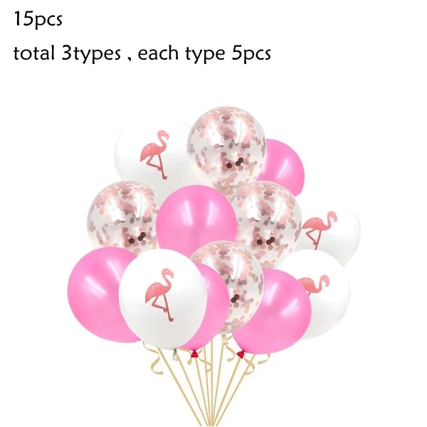 1set Flamingo DIY Paper Umbrella Drink Picks Paperboard Crafts Straws Pineapple For Summer Birthday Hawaiian Party Decorations flamingo rose gold