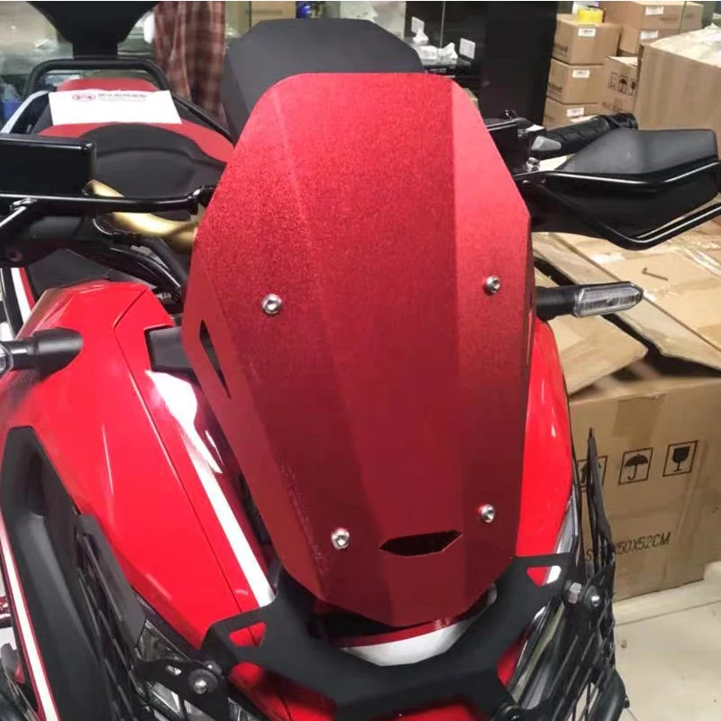 For Honda XADV 750 X-ADV X ADV 2017-2018 Motorcycle Windshield Windscreen Aluminum Wind Deflectors  (7)
