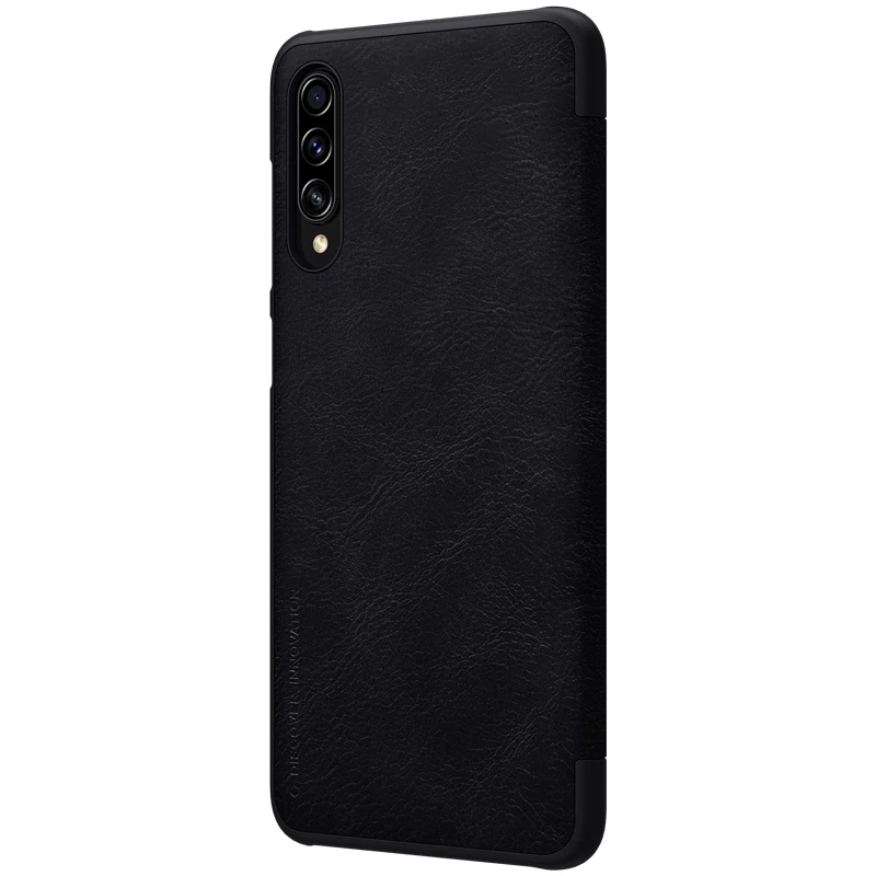 Откидная крышка для samsung Galaxy A70s чехол NILLKIN QIN кожаный чехол для samsung Galaxy A70s чехол с кармашком для карт чехол-книжка