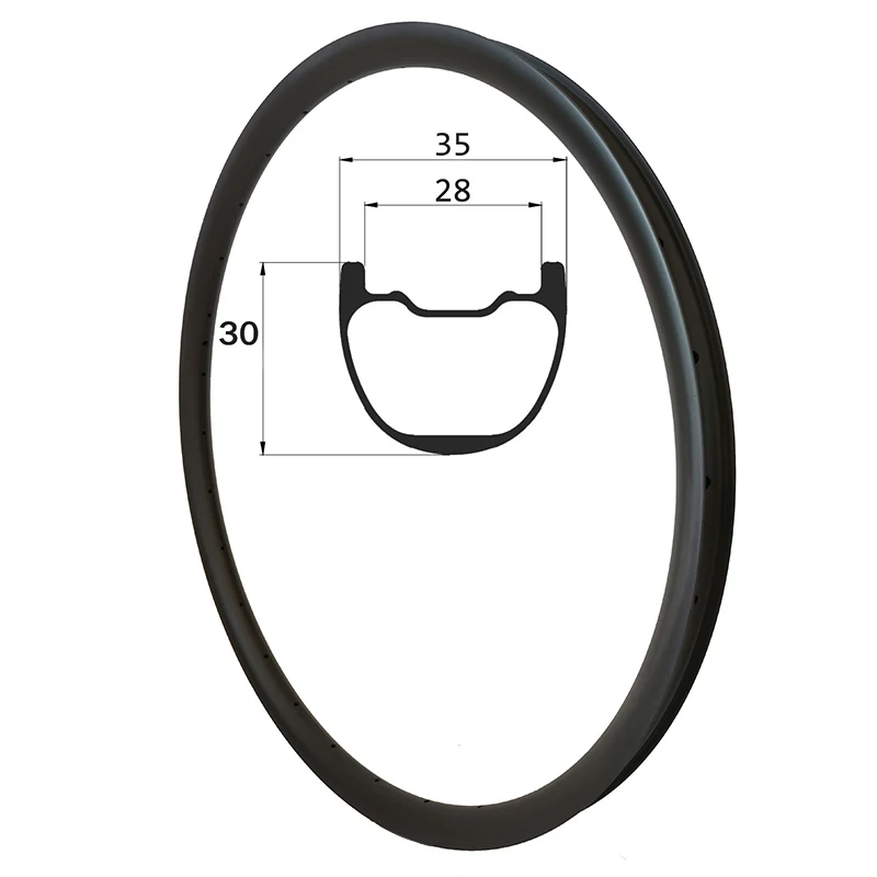 

27.5in or 29in Carbon Bicycle Rim Tubeless Clincher All Mountain Bike Wheel 29er 27.5er Mtb Circle UD 12K Twill 3K Marble 650B
