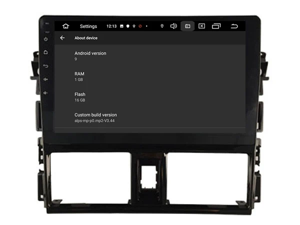 OTOJETA Android 9.0 2.5D Screen Car Radio Player Head Unit For Toyota Yaris Vios 2014 Multimedia au