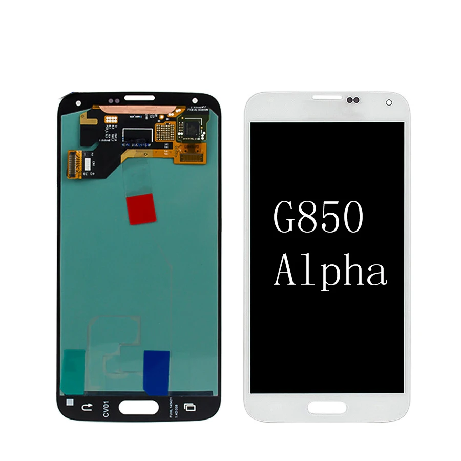

Original Super 4.7''AMOLED LCDs For Samsung Galaxy Alpha G850F G850L G850K G850S Phone LCD Display Touch Screen Replacement