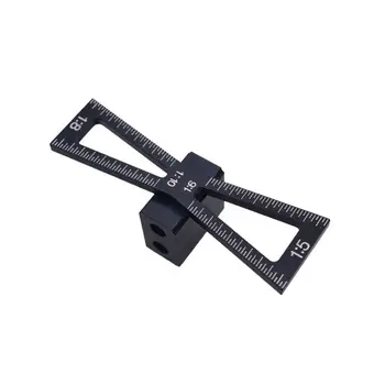 

Swallow Tail Dovetail Marker Guide Gauge Hand Cut Wood Joint Tool Scale Template
