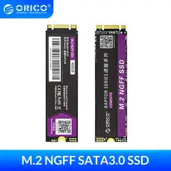 Orico m.2 ngff sata ssd 120/240/480gb 960 2280, m2 sata3.0, disco rígido interno em estado sólido, mm, para computador desktop, jogos