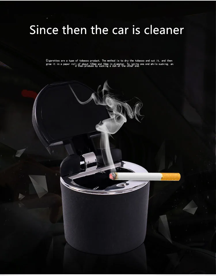

2020 creative 1PCS car ashtray garbage coin storage cup container cigar ashtray car shape universal size
