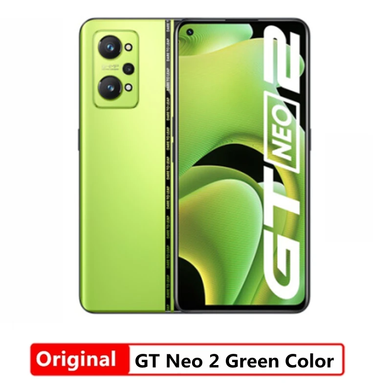 realme GT Neo 2 SmartPhone 6.62'' 120Hz AMOLED E4 Screen Snapdragon 870 5000mAh Battery 65W Super Charge NFC CN Version laptop 8gb ram 8GB RAM