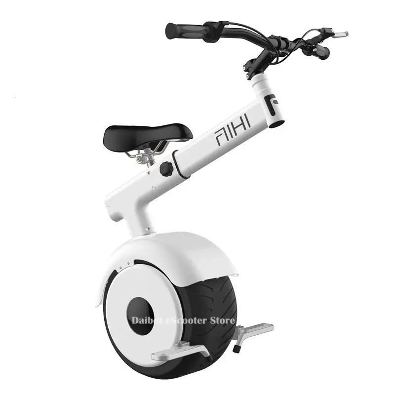 Daibot Electric Motorcycle Scooter One Wheel Self Balancing Scooters 800W 60V Somatosensory Foldable Monowheel Electric Unicycle