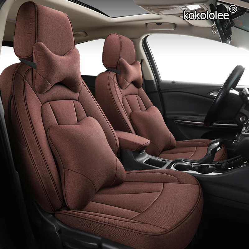 kokololee Custom FLAX car seat covers set For MAZDA ATENZA 6 CX-7 CX-4 CX-5 Axela MAZDA 3 8 2 5 CX-9 CX-3 Automobiles Seat Cover