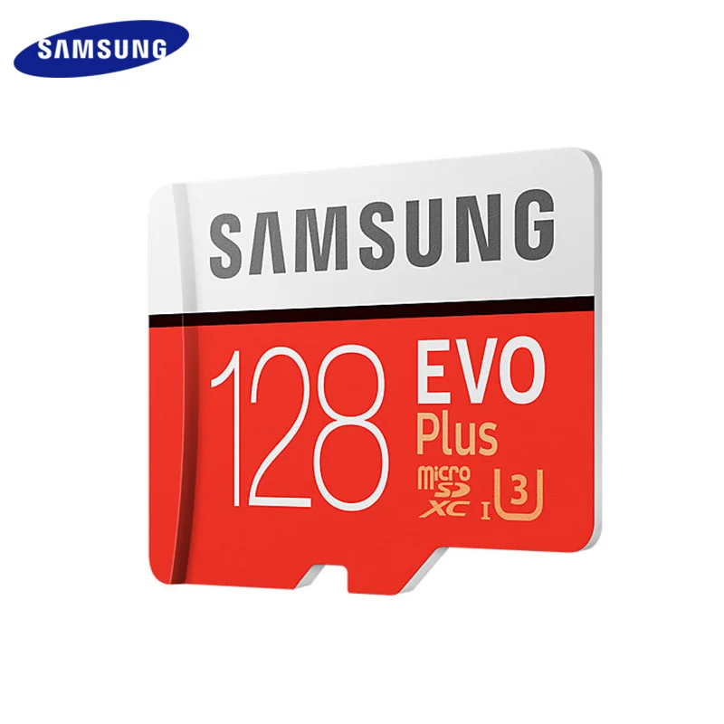 Карта Microsd SAMSUNG 256G 128 Гб 64 ГБ 32 ГБ 16 ГБ 8 ГБ 100 МБ/с./с класс 10 U3 U1 SDXC класс EVO+ Micro SD карта памяти TF флэш-карта