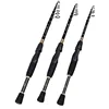 Sougayilang Telescopic Fishing Rod Ultralight Weight Spinning Fishing Rod Carbon Fiber Material 1.8-2.4m Fishing Rod Tackle ► Photo 2/6