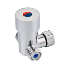 LukLoy G1/2 горячая холодная вода смесительный клапан 3 способа термостатический смеситель контроль температуры для водопроводный кран с педалью клапан термостатический кран