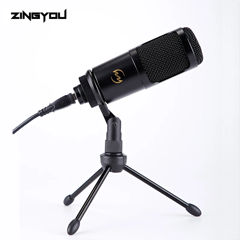 

ZINGYOU USB Microphone Podcast Condenser Microphone High Fidelity Professional Microphone With Tripod Stand For Computer Youtube