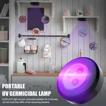 

Portable UV Germicidal Lamp Car Non-toxic Disinfection Sterilization Light Sanitizer Pure Physical Disinfection Method For Home