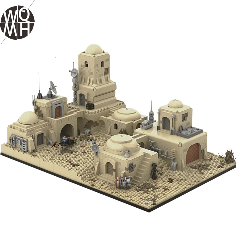 Конструктор MOC New Hope Star Seriers wars Mos Bar R2D2 строительный блок совместимая игрушка