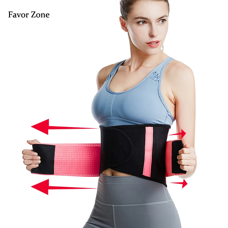 

Waist Trainer Fitness Belt Thermo Sweat Body Shaper Tummy Control Trimmer Corset Slimming Wrap Workout Shaping Strap Shapewear