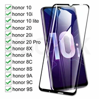 2022 100D Volle Schutz Glas Für Huawei honor 10 Lite 20 Pro 10i 20i Gehärtetem Display-schutz Auf Ehre 8X 8A 8C 8S 9A 9C 9S