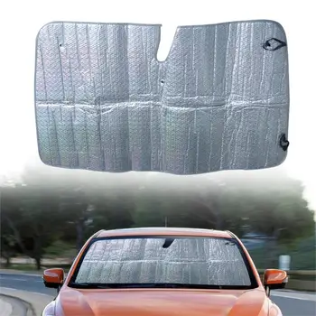 

DWCX New Silver Foldable Front Windshield Sunshade fit for Subaru XV Crosstrek 2013 2014 2015 2016 2017 2018