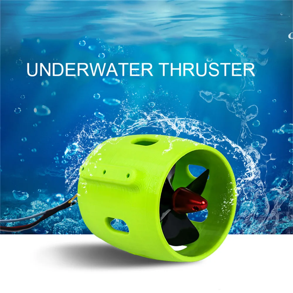 Подводный двигатель Thruster 12 24 В 20 А 4 лопасти привод пропеллера 30 200 Вт часть для ROV RC
