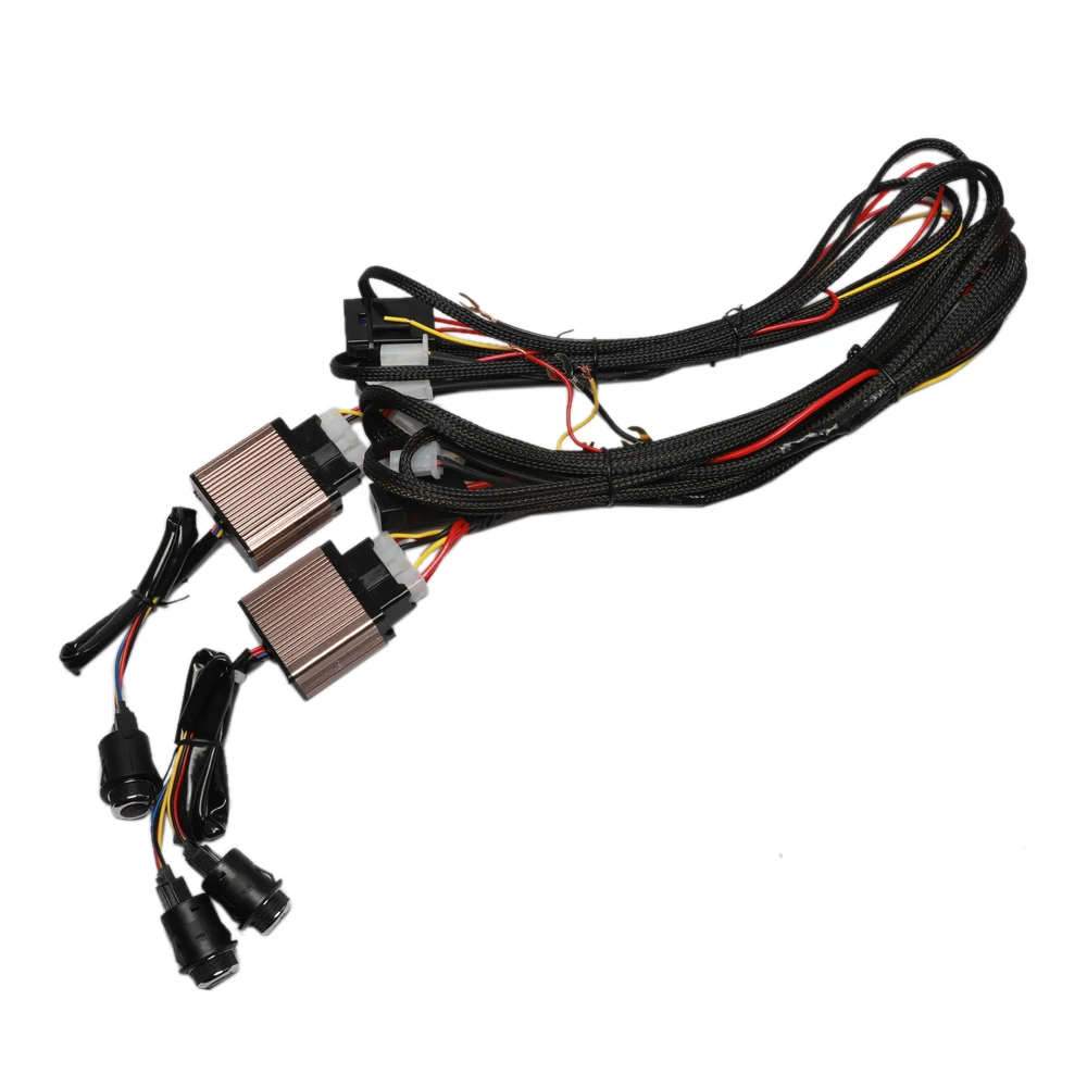 12V Универсальный 6 уровня круглый переключатель 12V углеродное волокно универсальный автомобильный коврик с подогревом Нагреватель сиденья колодки зимние теплые чехлы на сиденья KI