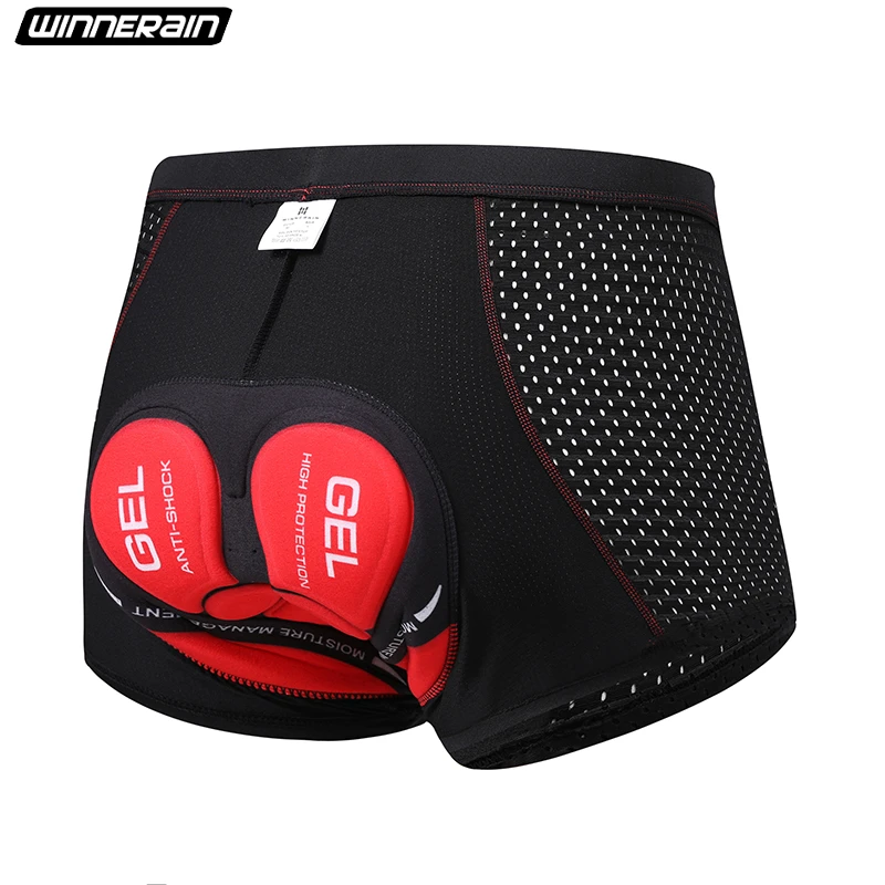 Breathable Cycling Shorts Cycling Underwear 5d Gel Pad Shockproof