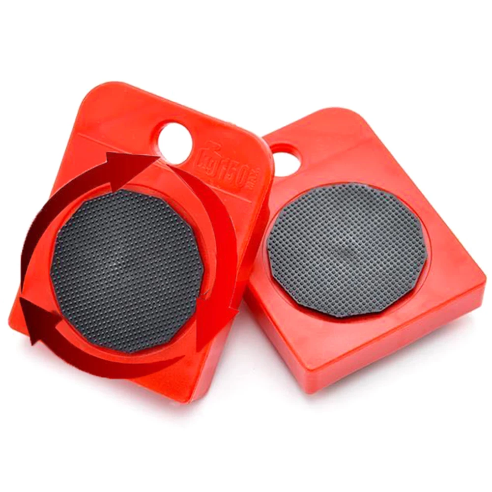 Professional Furniture Transport Lifter Tool Furniture Mover Wheel Roller Device Heavy Stuffs Moving Hand Tools (only one Wheel)-1